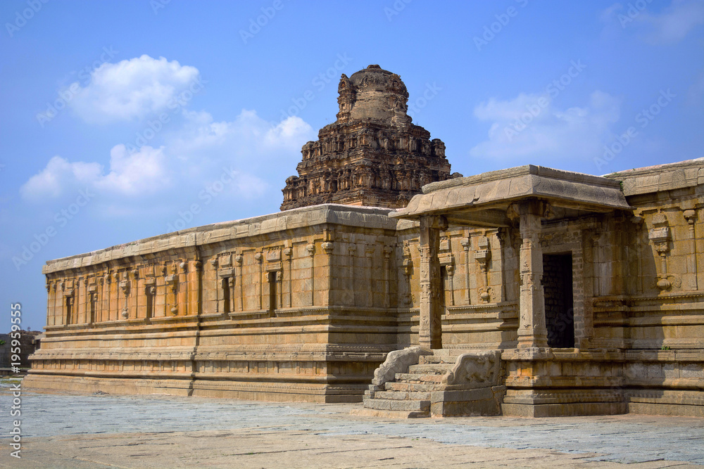 Pattabhirama temple exterior, Hampi, Karnataka