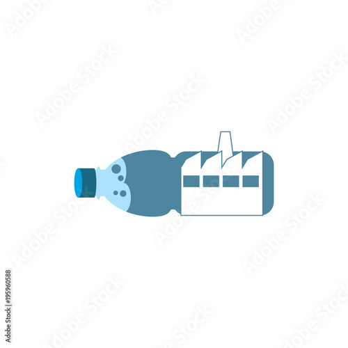 Factory Bootle Logo Icon Design