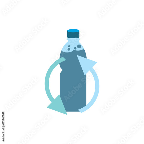 Recycle Bootle Logo Icon Design