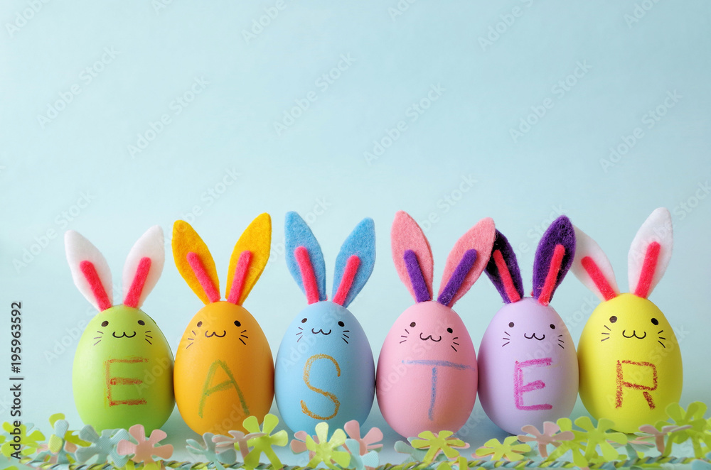 かわいいイースターエッグ Stock 写真 Adobe Stock