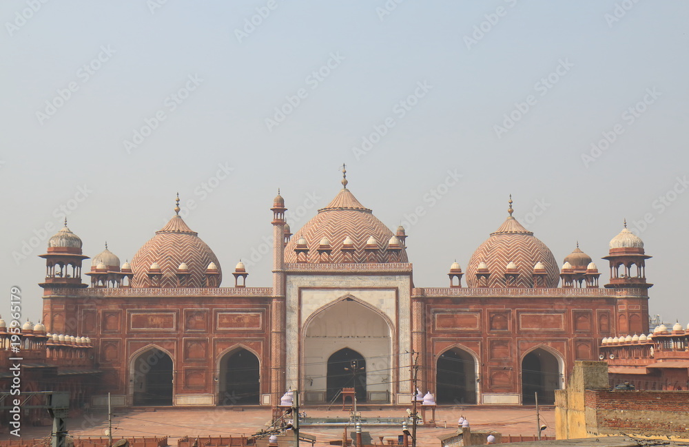 Jama Masjid Mosque historical architecture Agra India