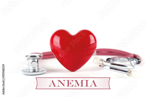 HEALTH CONCEPT ANEMIA photo