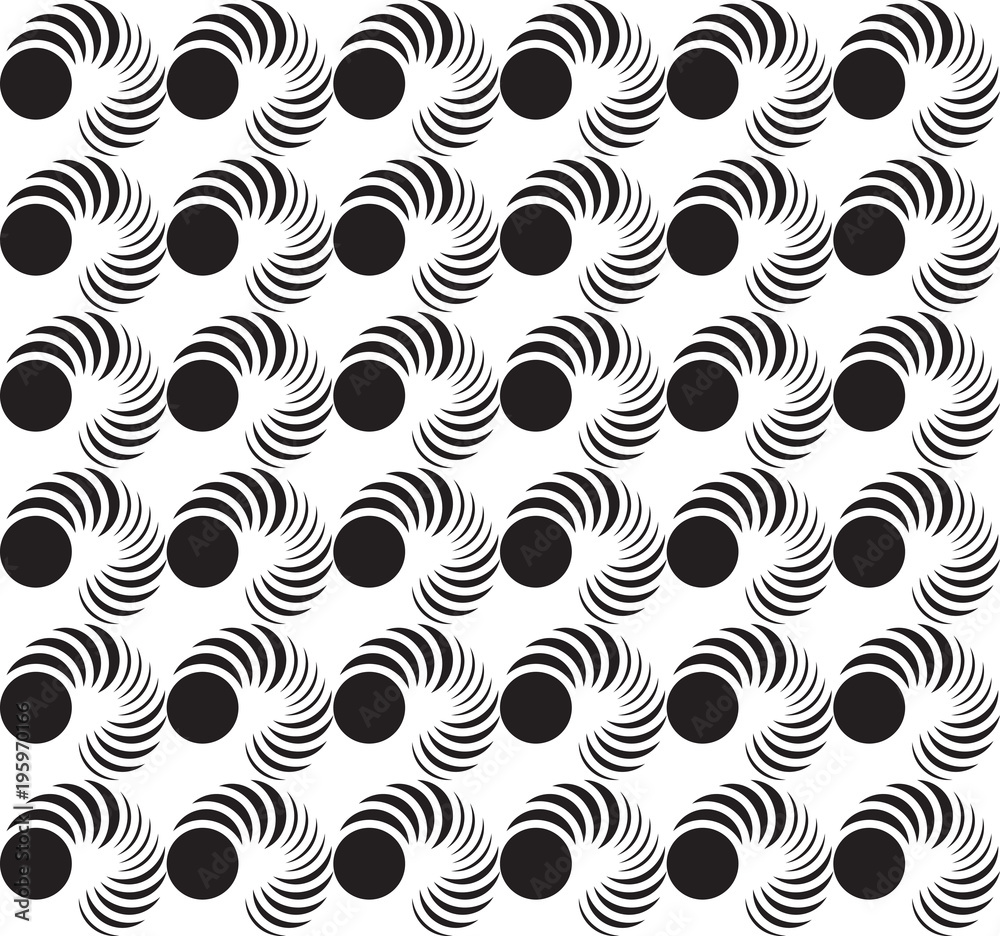 Vector seamless simple background abstract geometric lines patte