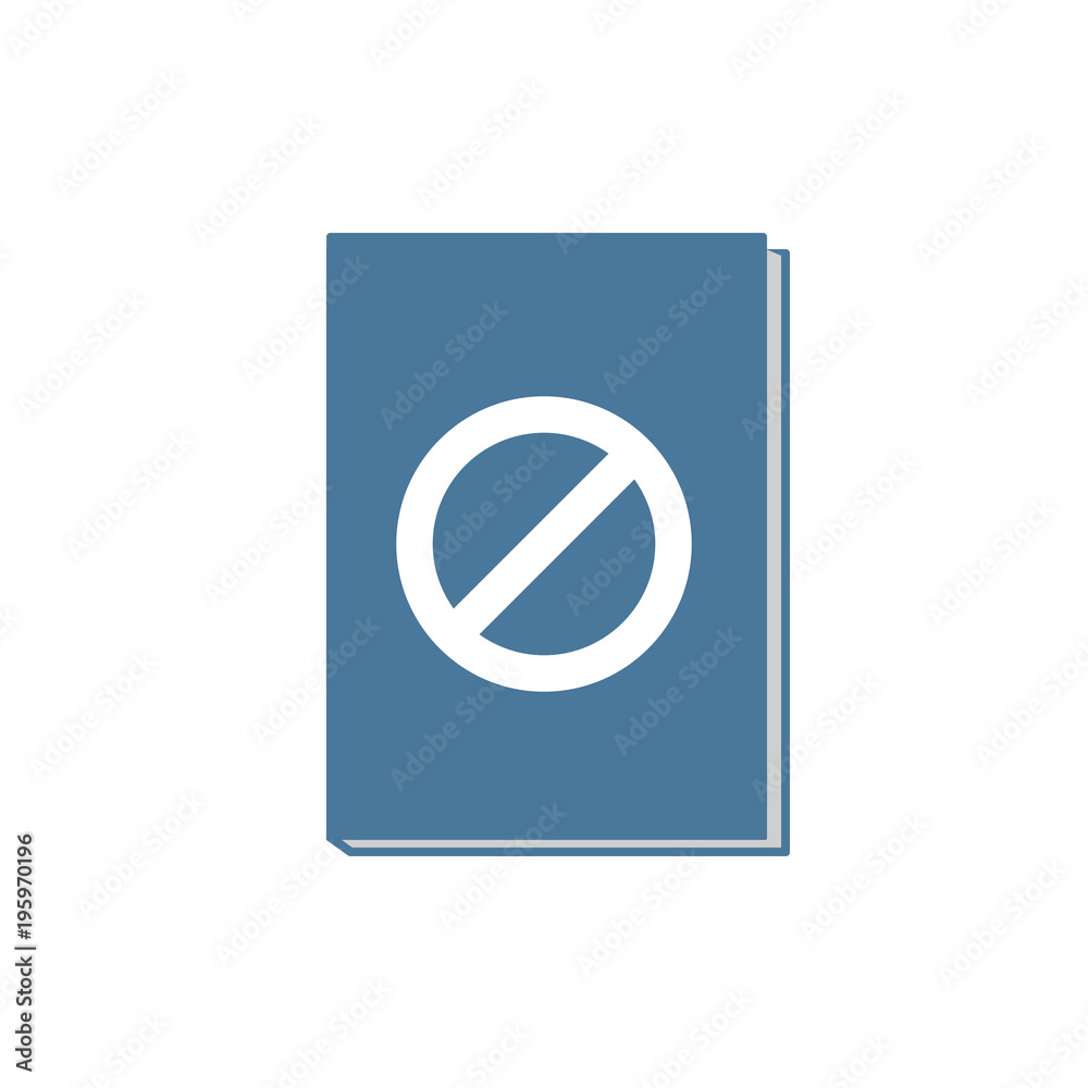 3324988 Book icon with not allowed sign. Book icon and block, forbidden, prohibit concept 3324988 Book icon with not allowed sign. Book icon and block, forbidden, prohibit concept