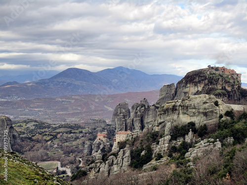 Monastery Meteora Greece.