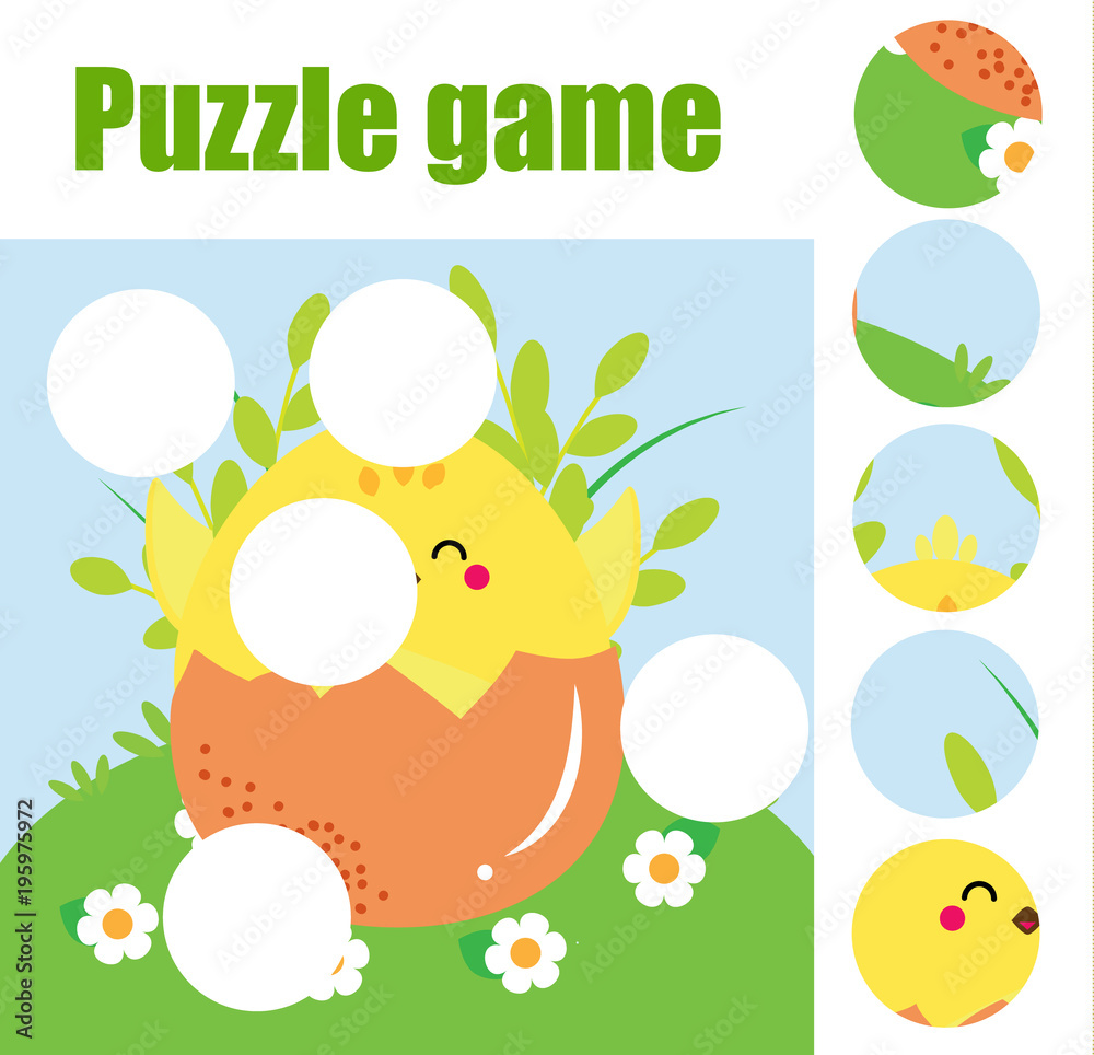 Puzzle for toddlers. Matching children educational game. Match pieces and complete the picture. Activity for pre school years kids. Animals theme Puzzle for toddlers. Matching children educational game. Match pieces and complete the picture. Activity for pre school years kids. Animals theme