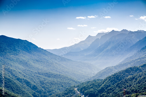 Picture of beautiful mountainous landscape