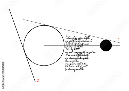 Obraz na plátně The One is already all, but it is not understandable without the two