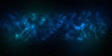 Infinite space background with nebula and stars. Using for Space star background or space concept