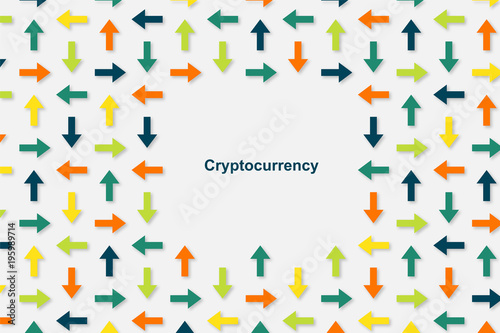Wallpaper Pfeile - Cryptocurrency
