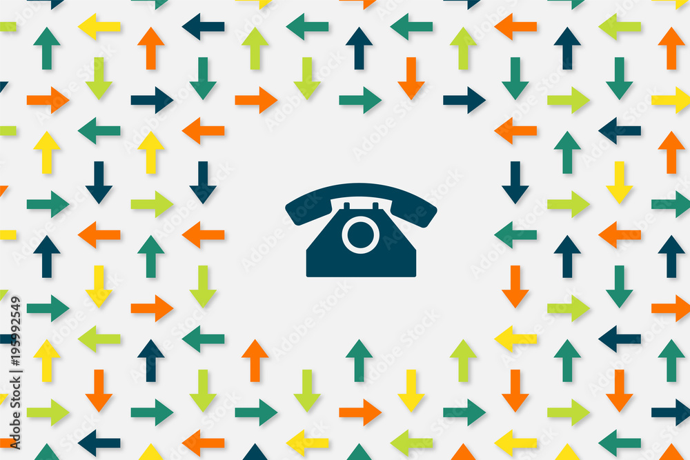 Wallpaper Pfeile - Telefon