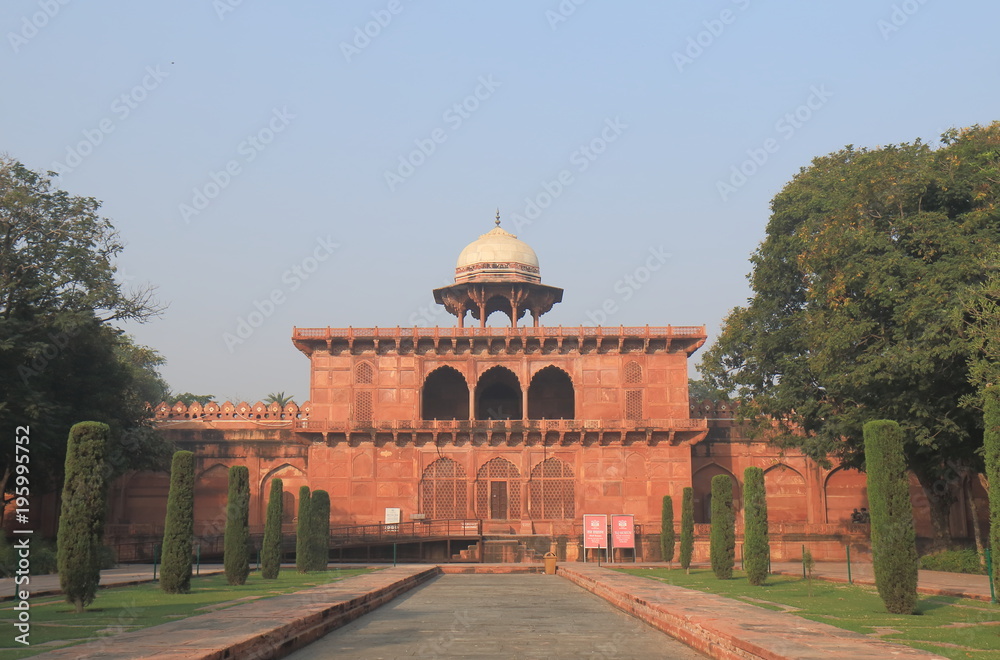 Taj museum at Taj Mahal complex in Agra.