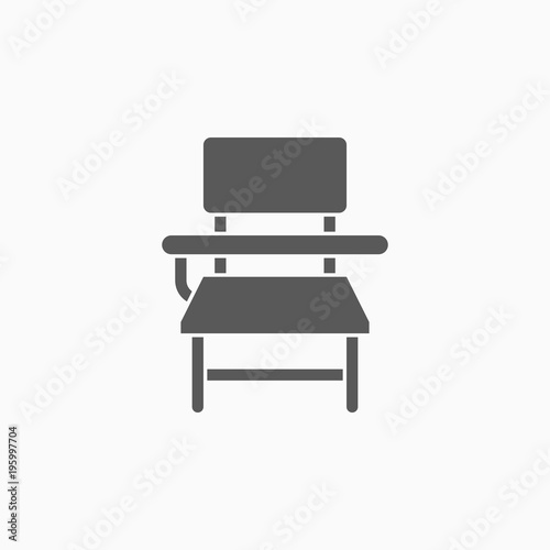 school desk icon