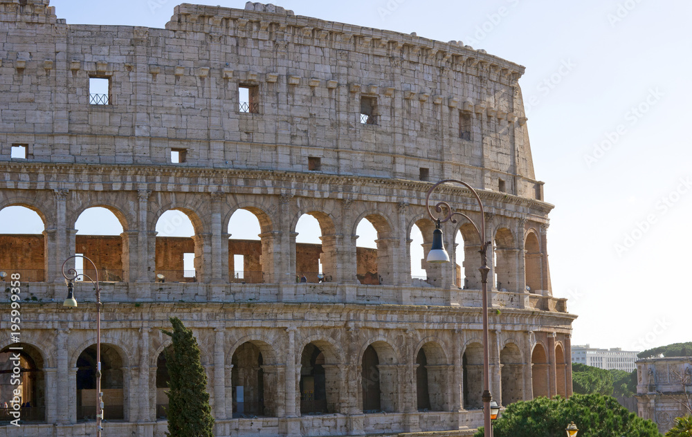 Le Colisée à Rome, Italie. 