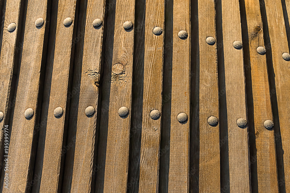 natural board background, canvas vertical bar rivet metal, weathered texture natural board background, canvas vertical bar rivet metal, weathered texture