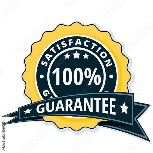 100% Satisfaction Guaranteed illustration