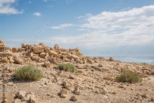 ancient fortress of Masada in Israel