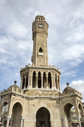 Turkey Izmir old clock tower