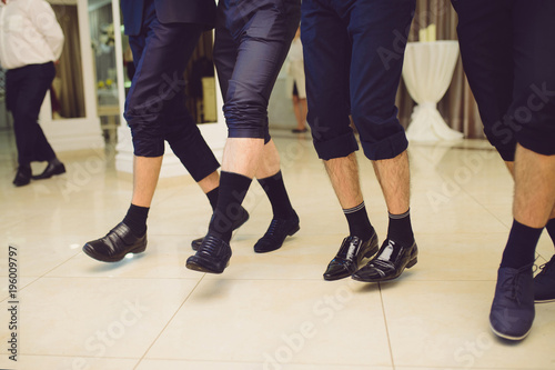 Feet of Dancing Men