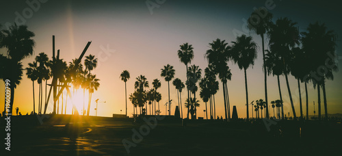 Venice Beach Sunset, Los Angeles California