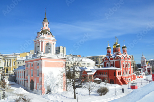 Москва, улица Варварка. Знаменский монастырь