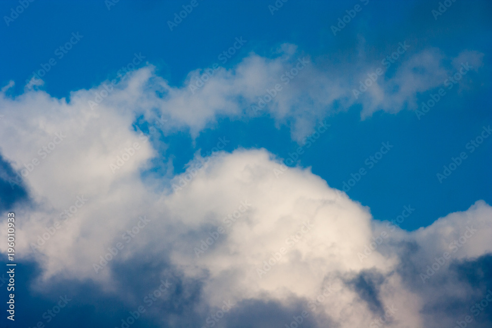Beautiful blue sky background. white clouds on a sunny day. Beautiful blue sky background. white clouds on a sunny day.