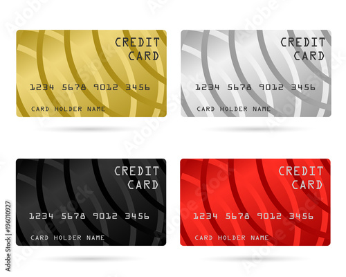 modern credit card, business VIP card, design for privilege member, member card