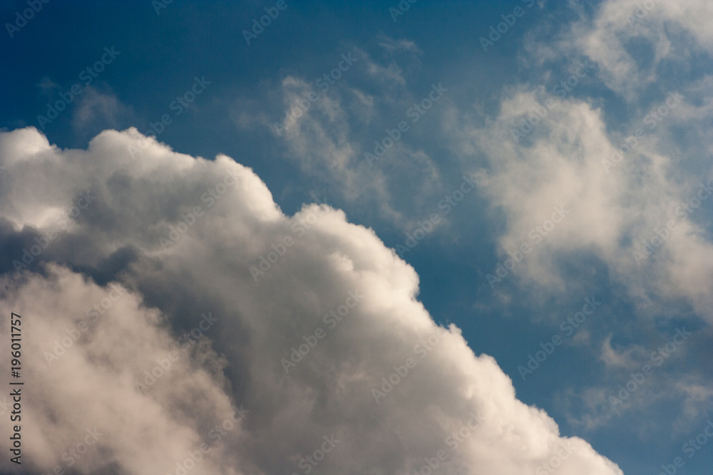 Beautiful blue sky background. white clouds on a sunny day. Beautiful blue sky background. white clouds on a sunny day.