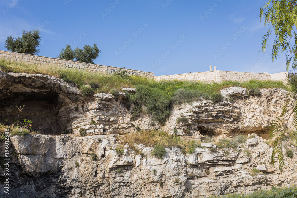 Hill of Golgotha in Jerusalem, Israel