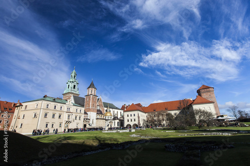 Fototapeta Naklejka Na Ścianę i Meble -  Wawel Cracovia castle, Krakow, Poland