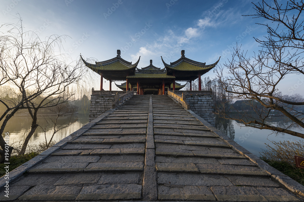 Fototapeta premium the bridge of China Yangzhou