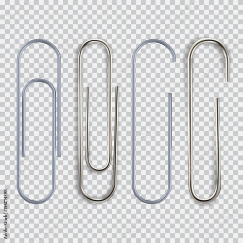 Realistic paper clip