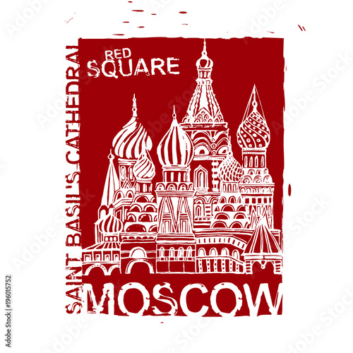 Handdrawn Moscow Image
