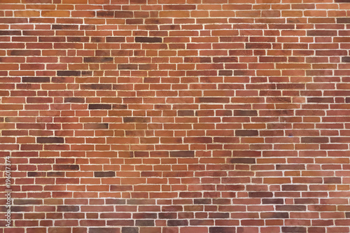 Brown brick wall, background, texture