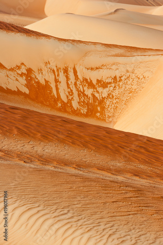 Abstract Dune Patterns in the Empty Quarter