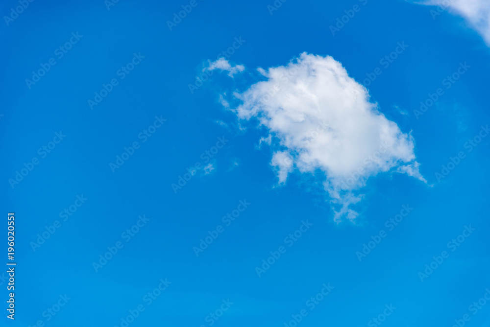 Summer concept or Natural concept, Blue sky moving with white clouds. Summer concept or Natural concept, Blue sky moving with white clouds.