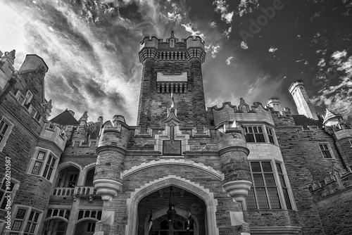 Photography Casa Loma castle in Toronto, Canada