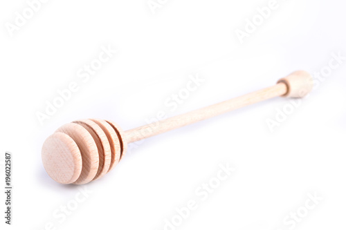  honey dipper isolated on a white background © Ivan