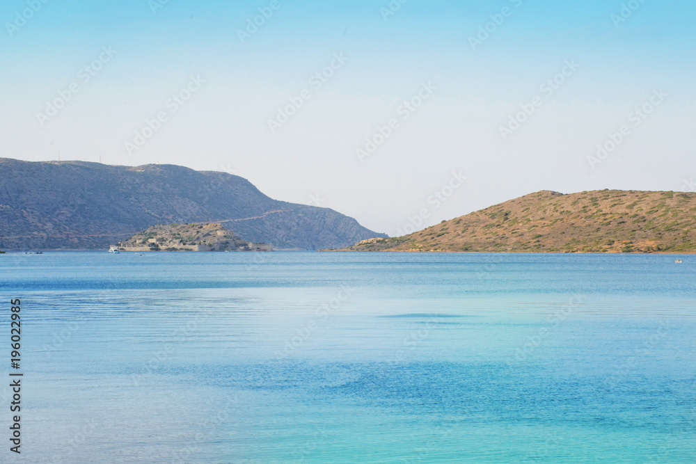 Meravigliosa spiaggia dell'isola di Creta, Grecia