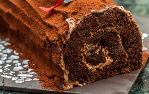 Festival Rolled Cake