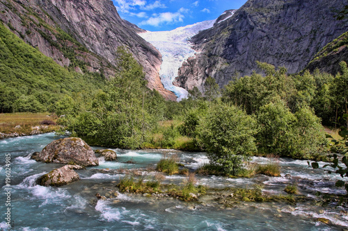 The beauty of the wild Norse river