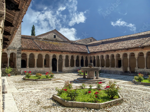 Abbazia Cistercense di Follina, Chiostro interno
