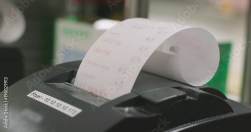 Printing Order Receipt Tickets in Restaurant Kitchen