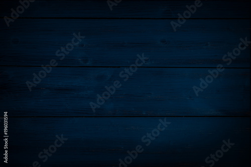Valokuvatapetti Wood Dark Navy Blue Background