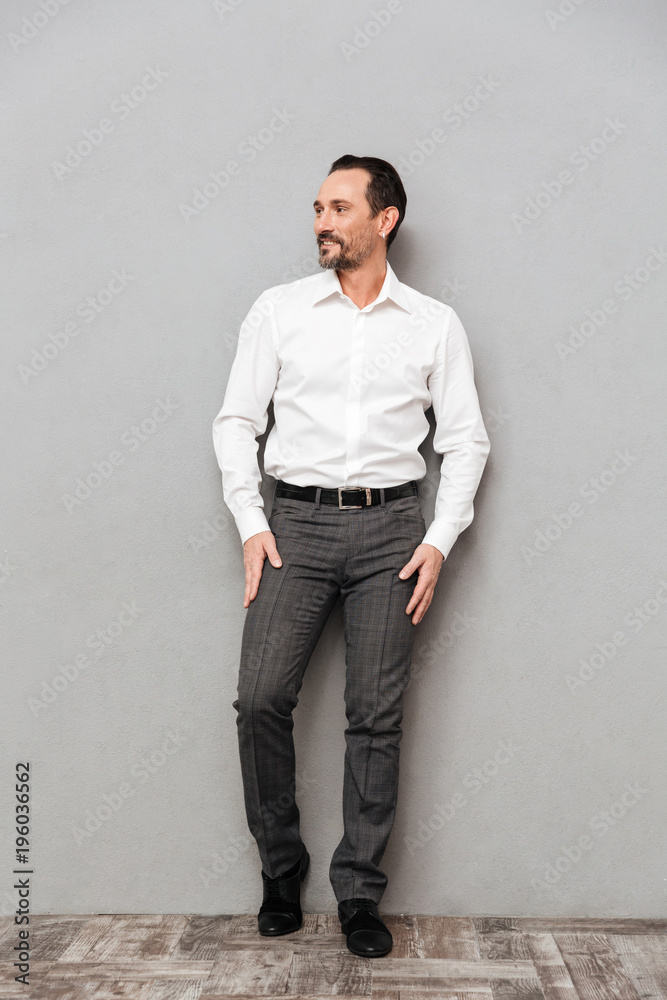 Full length portrait of a confident mature man Full length portrait of a confident mature man