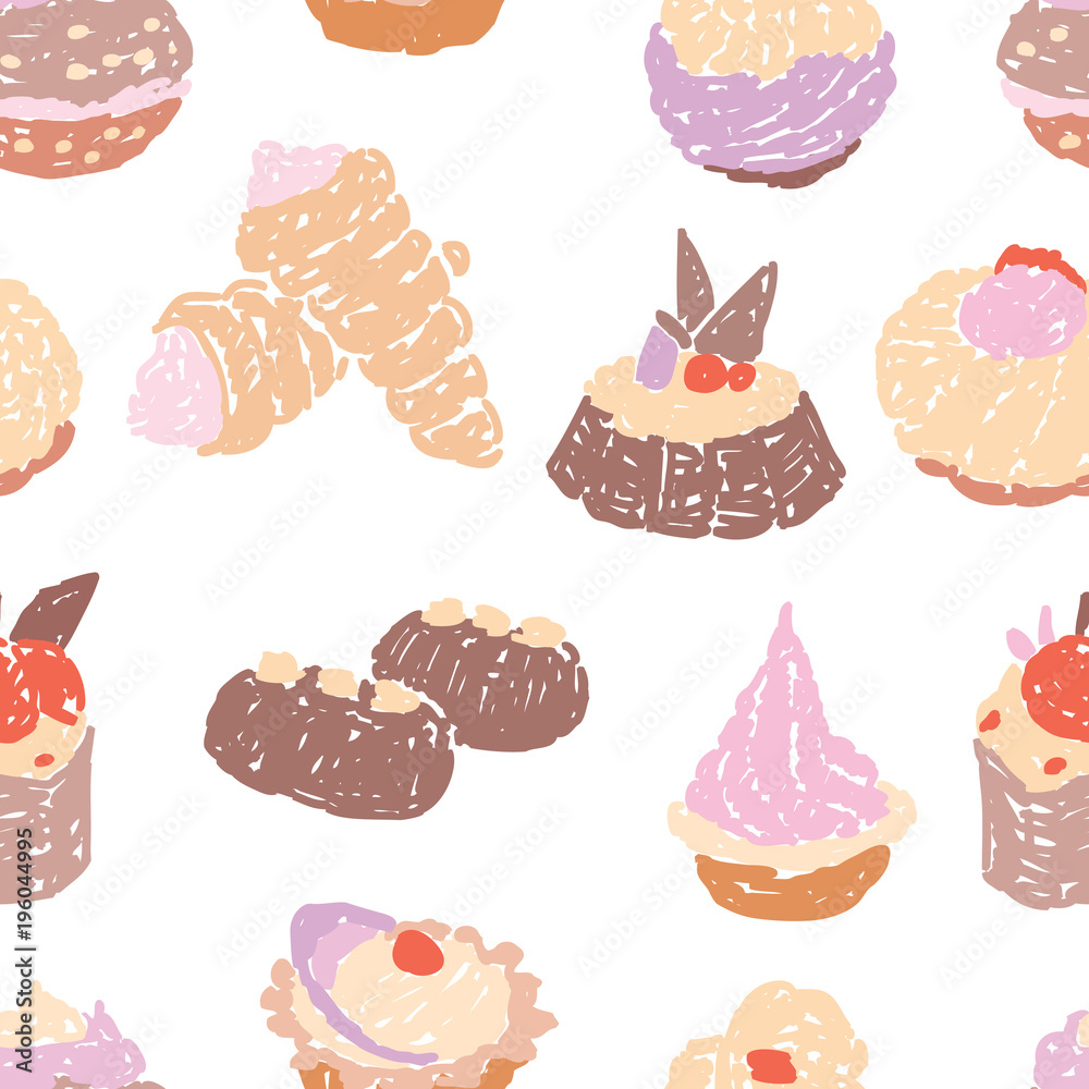 pattern of the fresh brownies