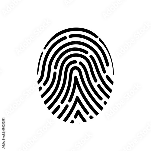 Fingerprint of the person.