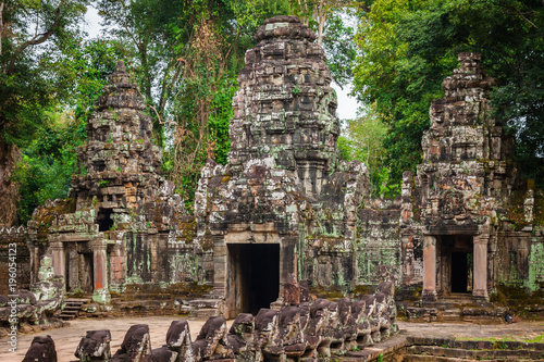 Preah Khan temple, Angkor area, Siem Reap, Cambodia photo
