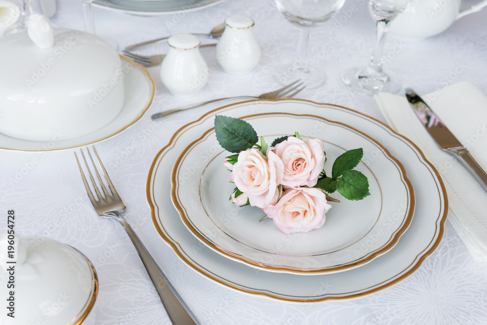 Elegance table setting Elegance table setting
