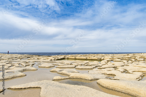 Salzpfannen in Xwejni Bay auf Gozo